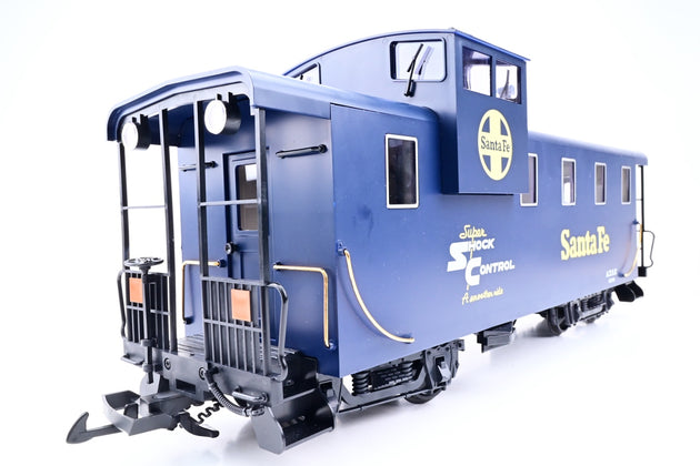 LGB G Gauge 43710 Santa Fe Caboose Blue No.43710 - Boxed
