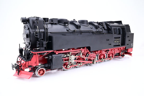 LGB G Gauge 20811 Aster HSB Black 2-10-2 'Harzbulle' Steam Locomotive No.997243-1 - Limited Edition, Boxed Wooden Case