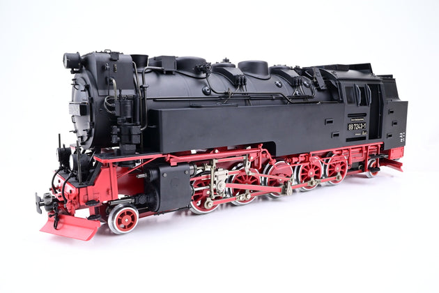 LGB G Gauge 20811 Aster HSB Black 2-10-2 'Harzbulle' Steam Locomotive No.997243-1 - Limited Edition, Boxed Wooden Case
