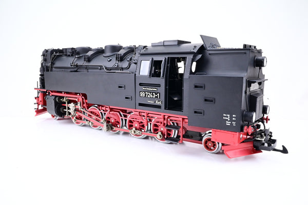 LGB G Gauge 20811 Aster HSB Black 2-10-2 'Harzbulle' Steam Locomotive No.997243-1 - Limited Edition, Boxed Wooden Case