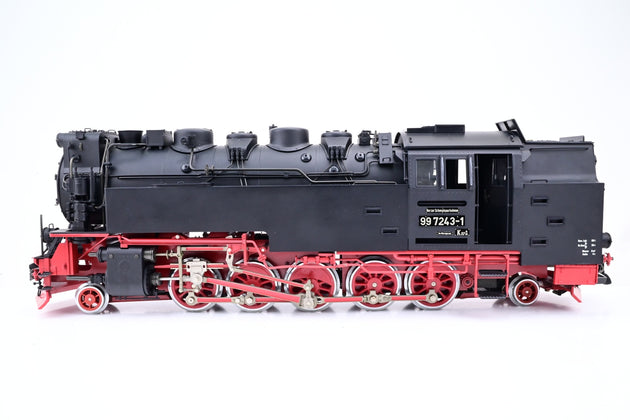 LGB G Gauge 20811 Aster HSB Black 2-10-2 'Harzbulle' Steam Locomotive No.997243-1 - Limited Edition, Boxed Wooden Case