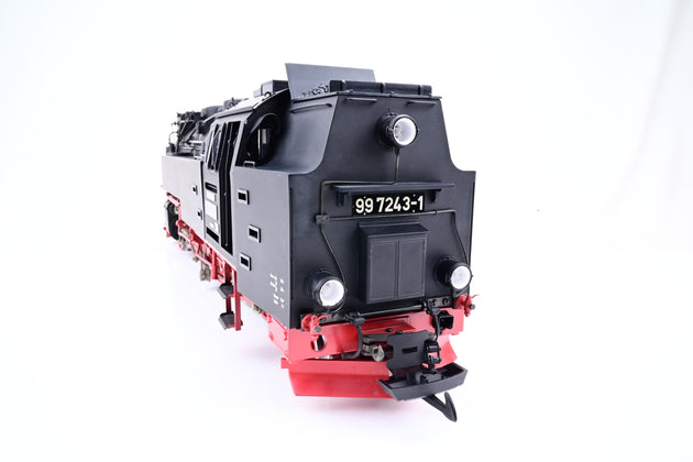 LGB G Gauge 20811 Aster HSB Black 2-10-2 'Harzbulle' Steam Locomotive No.997243-1 - Limited Edition, Boxed Wooden Case
