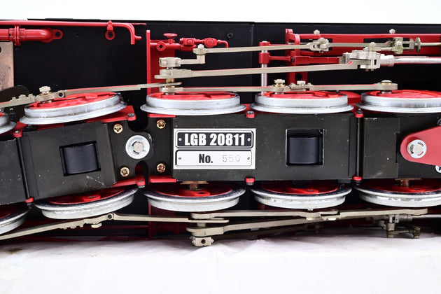 LGB G Gauge 20811 Aster HSB Black 2-10-2 'Harzbulle' Steam Locomotive No.997243-1 - Limited Edition, Boxed Wooden Case