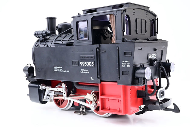LGB G Gauge 20761-1 BR 99 0-4-0T Deutsche Reichsban Black Red No.995005 - Unboxed