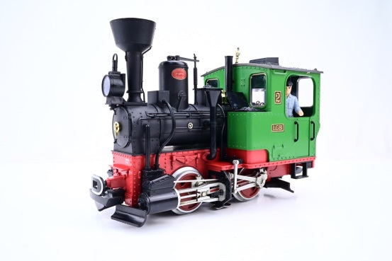 LGB G Gauge 20212 Green 0-4-0 Stainz Steam Locomotive No.2 - Unboxed