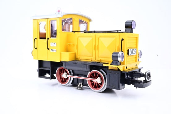 LGB G Gauge 20900 0-4-0 Shunter Locomotive Yellow No.3005 - DCC Fitted, Unboxed