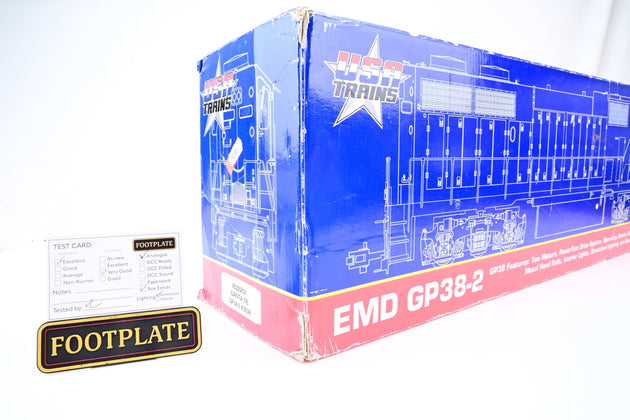 USA Trains G Gauge R22207 GP38-2 Santa Fe No.3508 - Boxed
