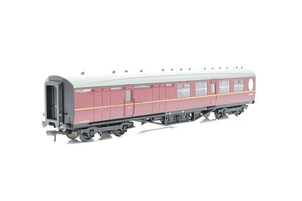 Bachmann OO Gauge 34-462 Thompson 2nd Class Brake Corridor BR Maroon No.E16857E - Boxed