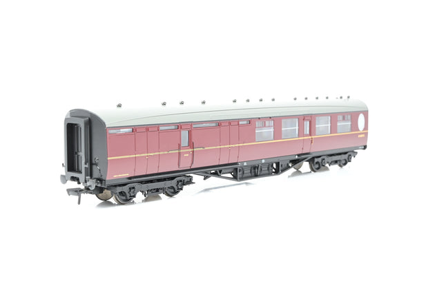 Bachmann OO Gauge 34-462 Thompson 2nd Class Brake Corridor BR Maroon No.E16857E - Boxed