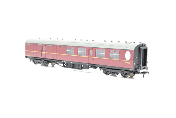 Bachmann OO Gauge 34-462 Thompson 2nd Class Brake Corridor BR Maroon No.E16857E - Boxed