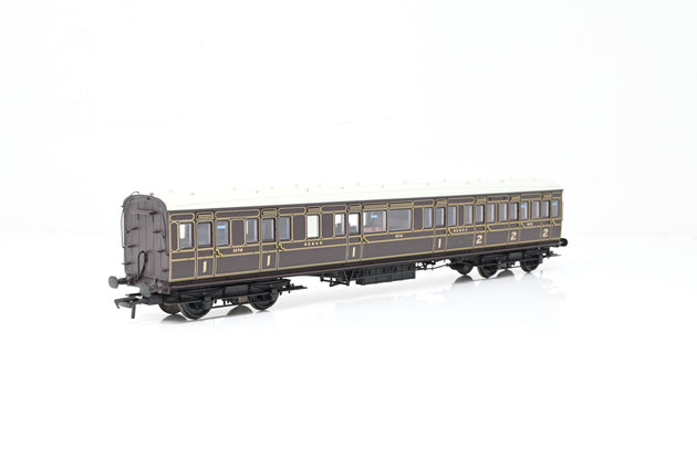 Bachmann OO Gauge 39-610 SE&CR 60ft Birdcage Composite Lavatory Coach Dark Lake Livery No.1178 - Boxed