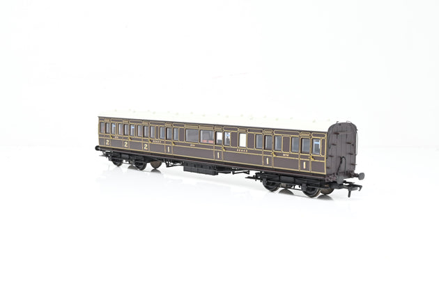 Bachmann OO Gauge 39-610 SE&CR 60ft Birdcage Composite Lavatory Coach Dark Lake Livery No.1178 - Boxed