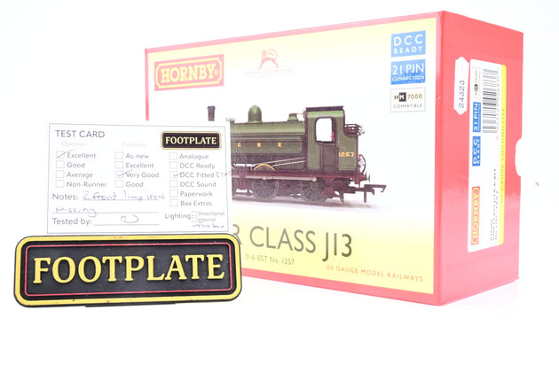 Hornby OO Gauge R30365 GNR Class J13 No.1257 - TXS Sound, Boxed