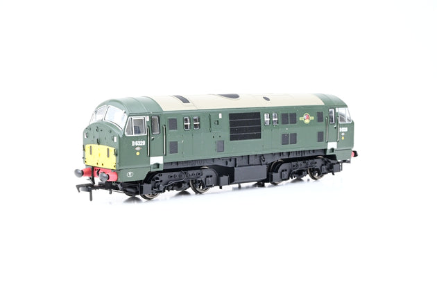 Dapol OO Gauge 4D-012-011 BR Green Late Crest w/ SYP & Disc Headcode Class 22 No.D6328 - Boxed