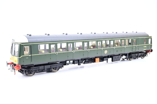 Heljan O Gauge 1221 BR Green Late Crest w/ SYP Class 122 Railcar No.W55005 - Boxed