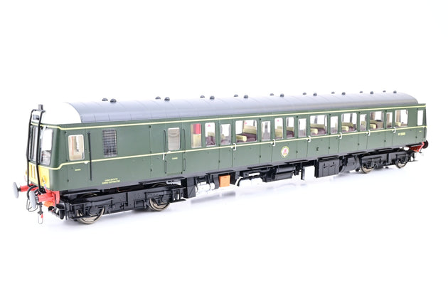 Heljan O Gauge 1221 BR Green Late Crest w/ SYP Class 122 Railcar No.W55005 - Boxed