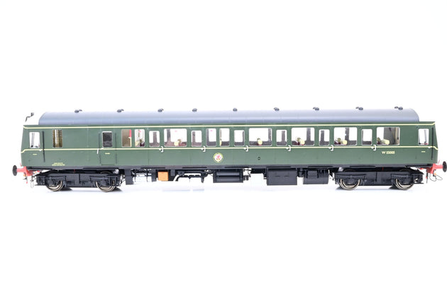 Heljan O Gauge 1221 BR Green Late Crest w/ SYP Class 122 Railcar No.W55005 - Boxed