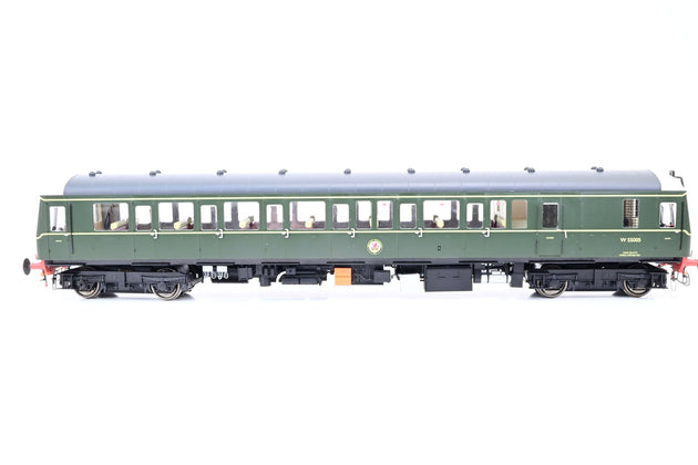 Heljan O Gauge 1221 BR Green Late Crest w/ SYP Class 122 Railcar No.W55005 - Boxed