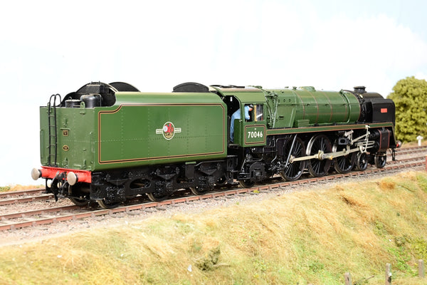55H O Gauge BR Green Britannia Class No.70046 'Anzac' - Boxed