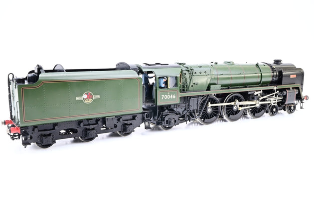 55H O Gauge BR Green Britannia Class No.70046 'Anzac' - Boxed