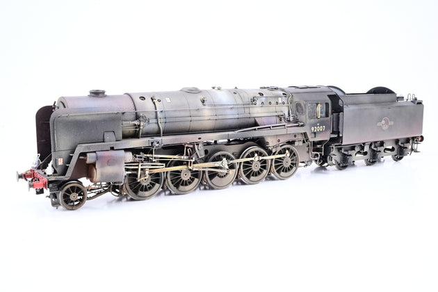 55H O Gauge BR Black Class 9F No.92007 - DCC Sound, Lights, Boxed