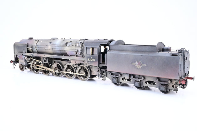 55H O Gauge BR Black Class 9F No.92007 - DCC Sound, Lights, Boxed
