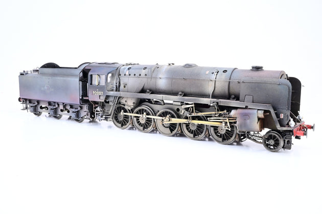 55H O Gauge BR Black Class 9F No.92007 - DCC Sound, Lights, Boxed
