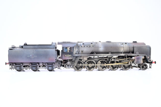 55H O Gauge BR Black Class 9F No.92007 - DCC Sound, Lights, Boxed