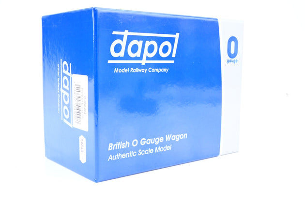 Dapol O Gauge 7F-054-004 BR Bauxite 10T Covered Meat Van No.B870050 - Boxed