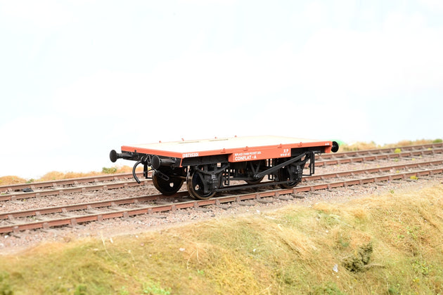 Dapol O Gauge 7F-037-102 BR Conflat A No.B735201 - Boxed