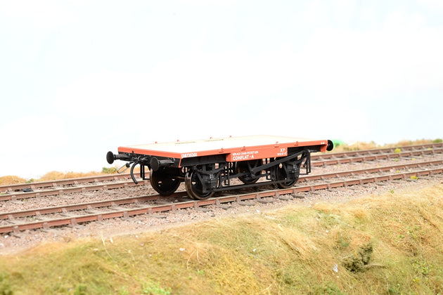 Dapol O Gauge 7F-037-102 BR Conflat A No.B735201 - Boxed