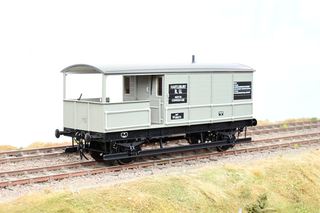 Dapol O Gauge 7F-300-006  BR Grey ex-GWR Toad Brake Van No.W68673 - Boxed
