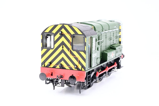 Dapol O Gauge 7D-008-019 BR Green Class 08 Diesel Shunter No.D3201 - DCC Sound, Boxed
