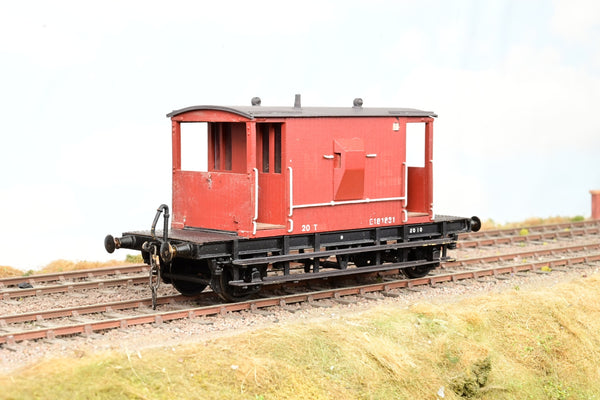Kit Built O Gauge BR 20 Ton Brake Van No.E181831