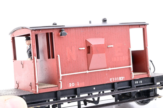 Kit Built O Gauge BR 20 Ton Brake Van No.E181831