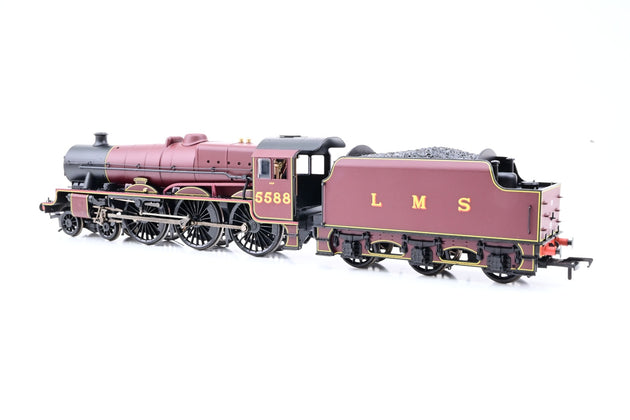 Bachmann OO Gauge 31-187DS LMS Crimson Jubilee Class No.5588 'Kashmir' - DCC Sound, Boxed