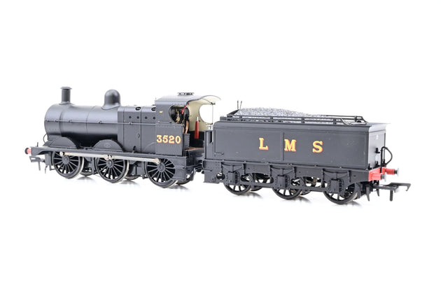 Bachmann OO Gauge 31-627B LMS Black Class 3F No.3520 - Boxed