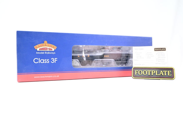 Bachmann OO Gauge 31-627B LMS Black Class 3F No.3520 - Boxed