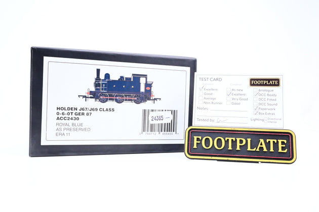 Accurascale OO Gauge ACC2430 GER Class 67/J89 Class No.87 - Boxed