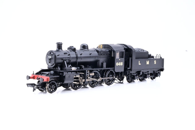 Bachmann OO Gauge 32-830A LMS Black Ivatt Class 2MT 2-6-0 No.6418 - Boxed