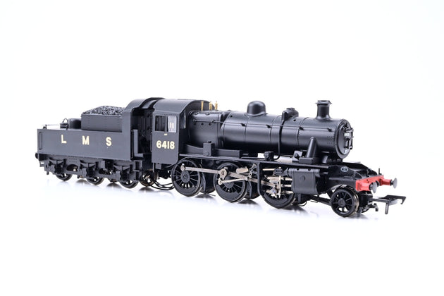 Bachmann OO Gauge 32-830A LMS Black Ivatt Class 2MT 2-6-0 No.6418 - Boxed