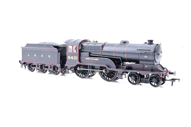 Bachmann OO Gauge 31-137A LNER Black Class D11/2 No.6401 'James Fitzjames' - Boxed