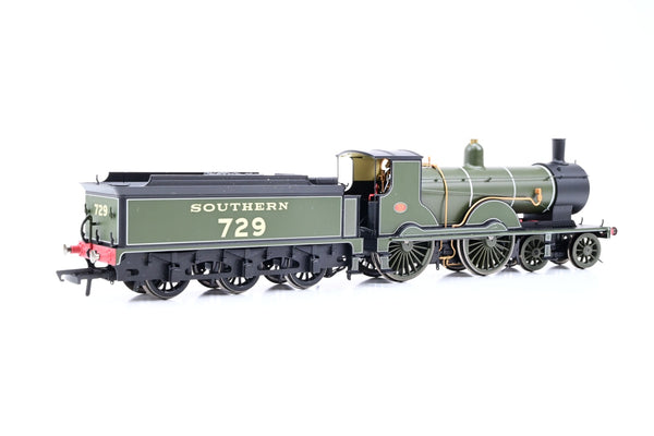 Hornby OO Gauge R2711 SR Green 4-4-0 Class T9 No.729 - Boxed