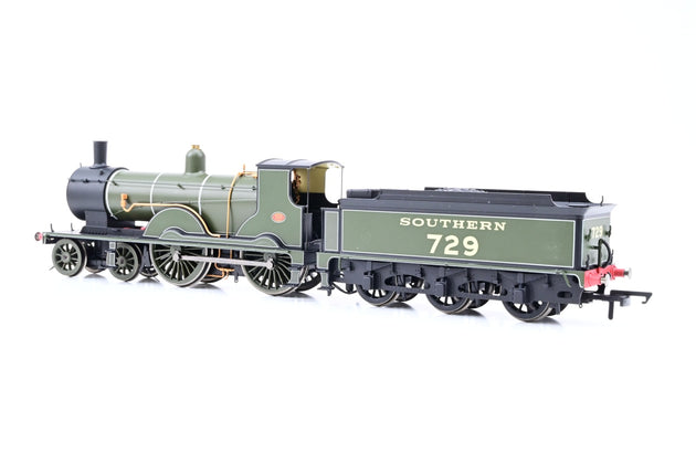 Hornby OO Gauge R2711 SR Green 4-4-0 Class T9 No.729 - Boxed