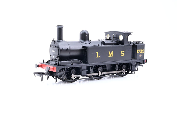 Bachmann OO Gauge 31-433 LMS Black Midland Class 1F No.1739 - Boxed