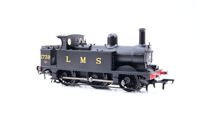 Bachmann OO Gauge 31-433 LMS Black Midland Class 1F No.1739 - Boxed