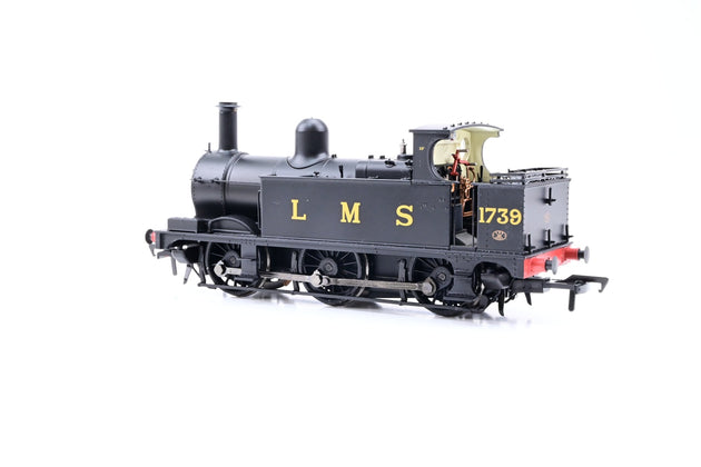 Bachmann OO Gauge 31-433 LMS Black Midland Class 1F No.1739 - Boxed
