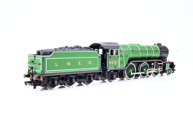 Bachmann OO Gauge 31-555 LNER Green 2-6-2 Class V2 No.4801 - Boxed