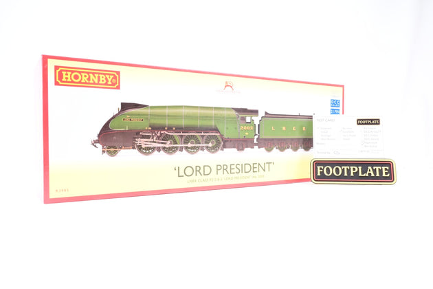 Hornby OO Gauge R3985 LNER Green 2-8-2 Class P2 No.2003 'Lord President' - Boxed