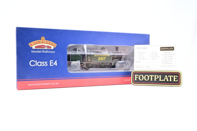 Bachmann OO Gauge 35-076A SR Green 0-6-2 Class E4 No.2517 - Boxed
